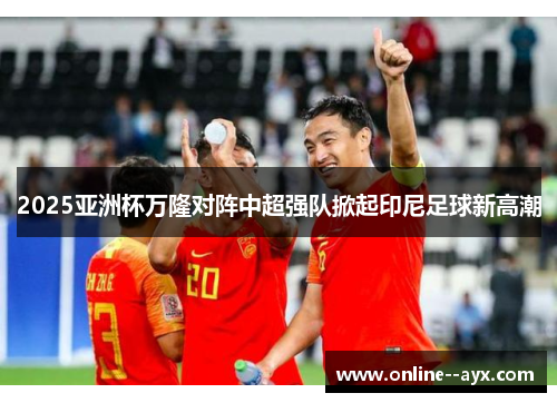 2025亚洲杯万隆对阵中超强队掀起印尼足球新高潮 2025亚洲杯万隆对阵中超强队掀起印尼足球新高潮