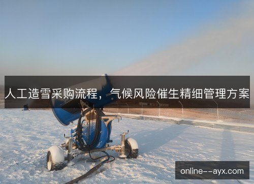 人工造雪采购流程，气候风险催生精细管理方案